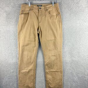 Rover & Lakes Performance Pants Mens 34 Tan Stretch Business Casual Outdoor Camp